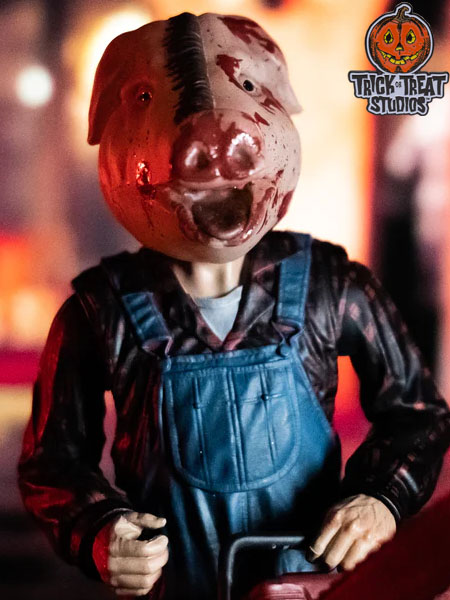 Trick or Treat Studios Scream Greats Motel Hell Farmer Vincent 8 Inch Scale Action Figure